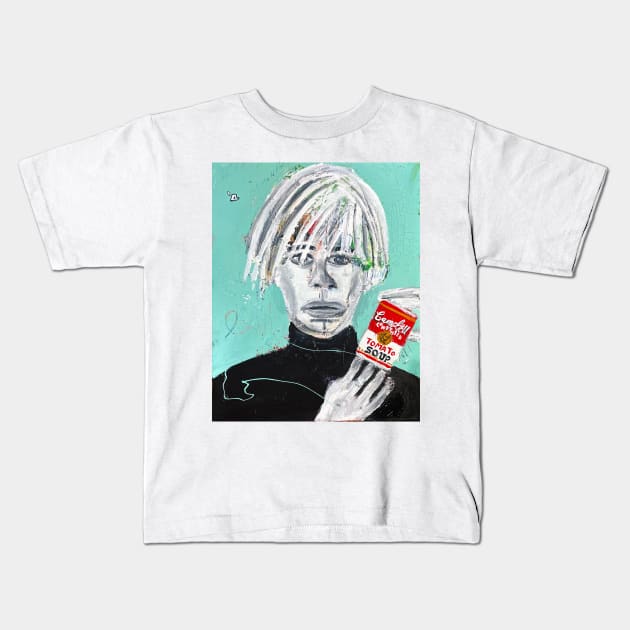 Andy Warhol Kids T-Shirt by ElSantosWorld